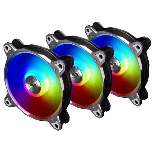 Lian Li Bora Digital 120mm RGB Cooling Fan Grey and Black