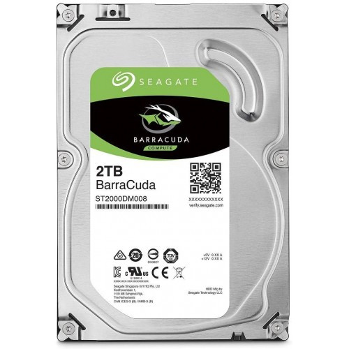 Seagate Barracuda (ST2000DM008) 2TB 3.5 Inch SATA 7200 RPM Desktop HDD