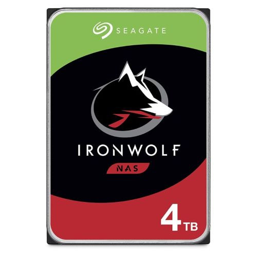 Seagate IronWolf (ST4000VN008) 4TB 3.5 Inch SATA 5900RPM NAS Hard Drive