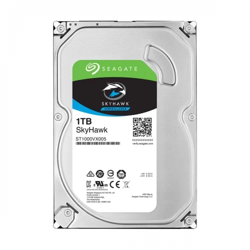 Seagate SkyHawk (ST1000VX005) 1TB 3.5 inch SATA 5900RPM Surveillance Hard Disk Drive