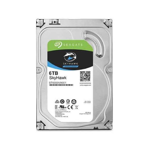 Seagate SkyHawk (ST6000VX001) 6TB 3.5 inch SATA 5400 RPM Surveillance HDD
