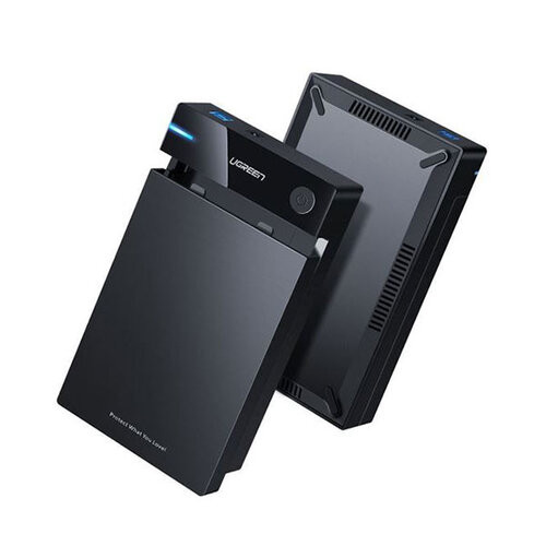 UGREEN 50422 USB 3.0 B To 3.5”/2.5″ SATA Hard Driver Enclosure