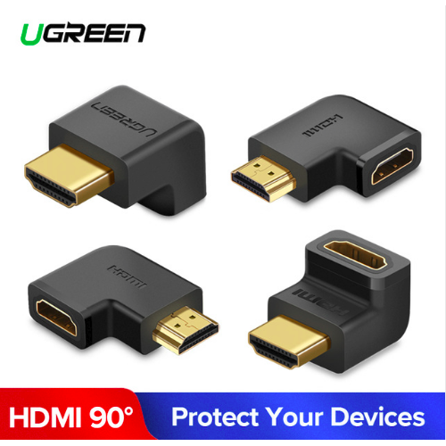 UGREEN 20109 HDMI Male To Female Angled Adapte